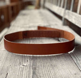 Ledergürtel für Messingschließen 40mm