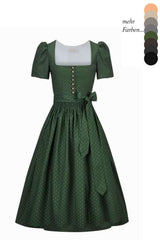Dirndl LAURA mit geradem Ausschnitt