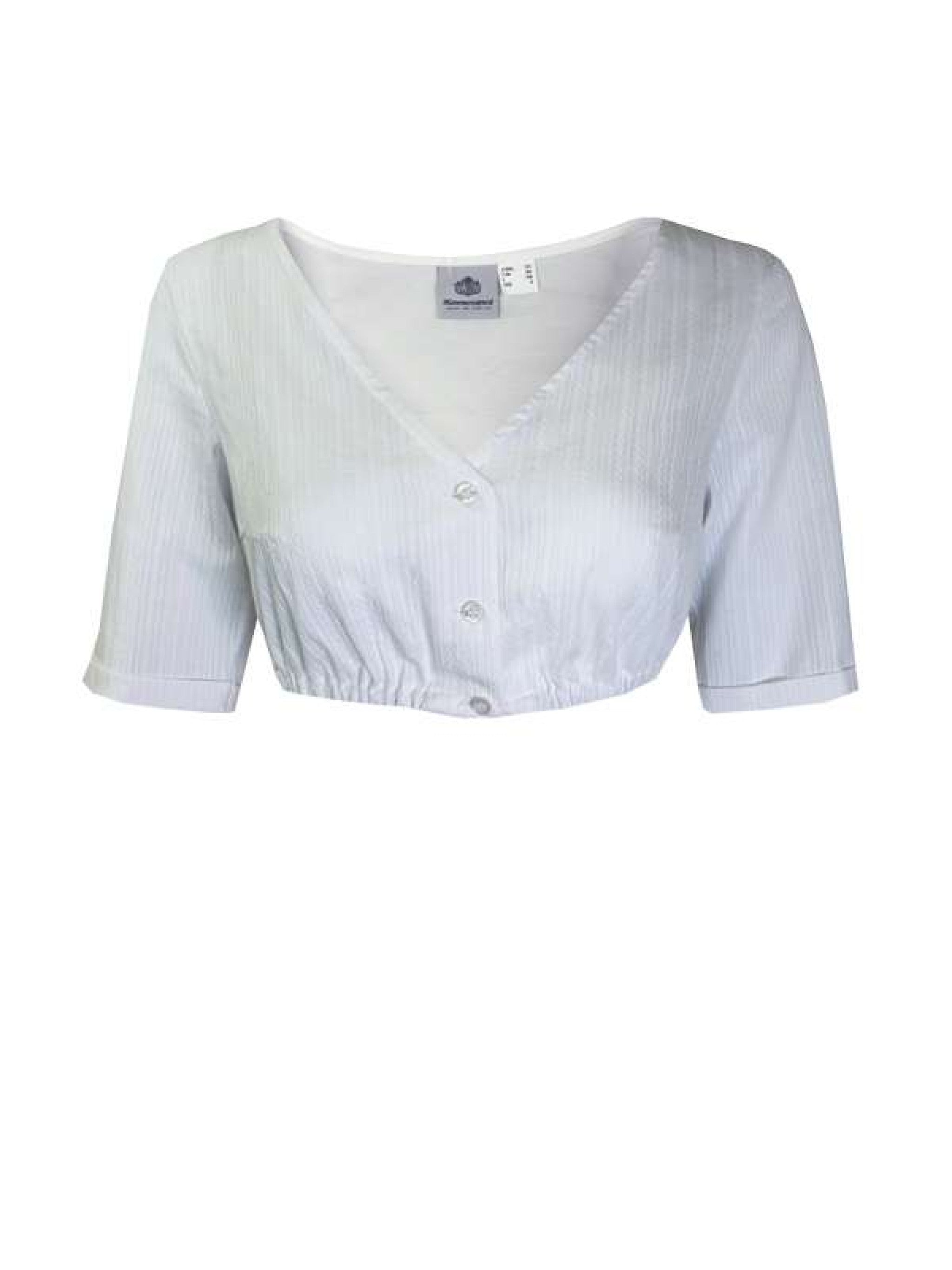 Dirndlbluse CLARISSA mit V-Ausschnitt