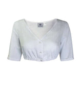 Dirndlbluse CLARISSA mit V-Ausschnitt