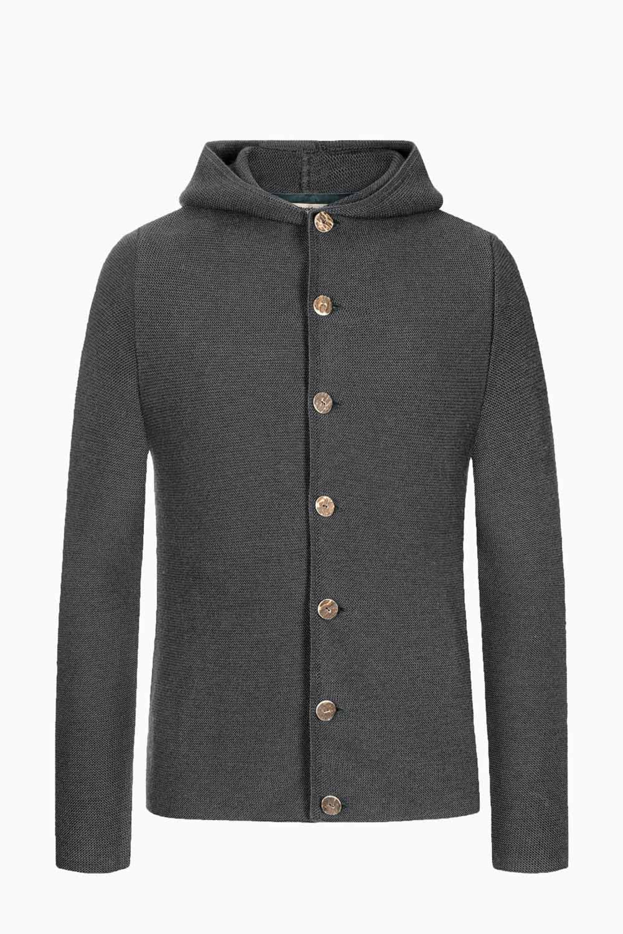Kapuzenstrickjacke JOHANN UNI -