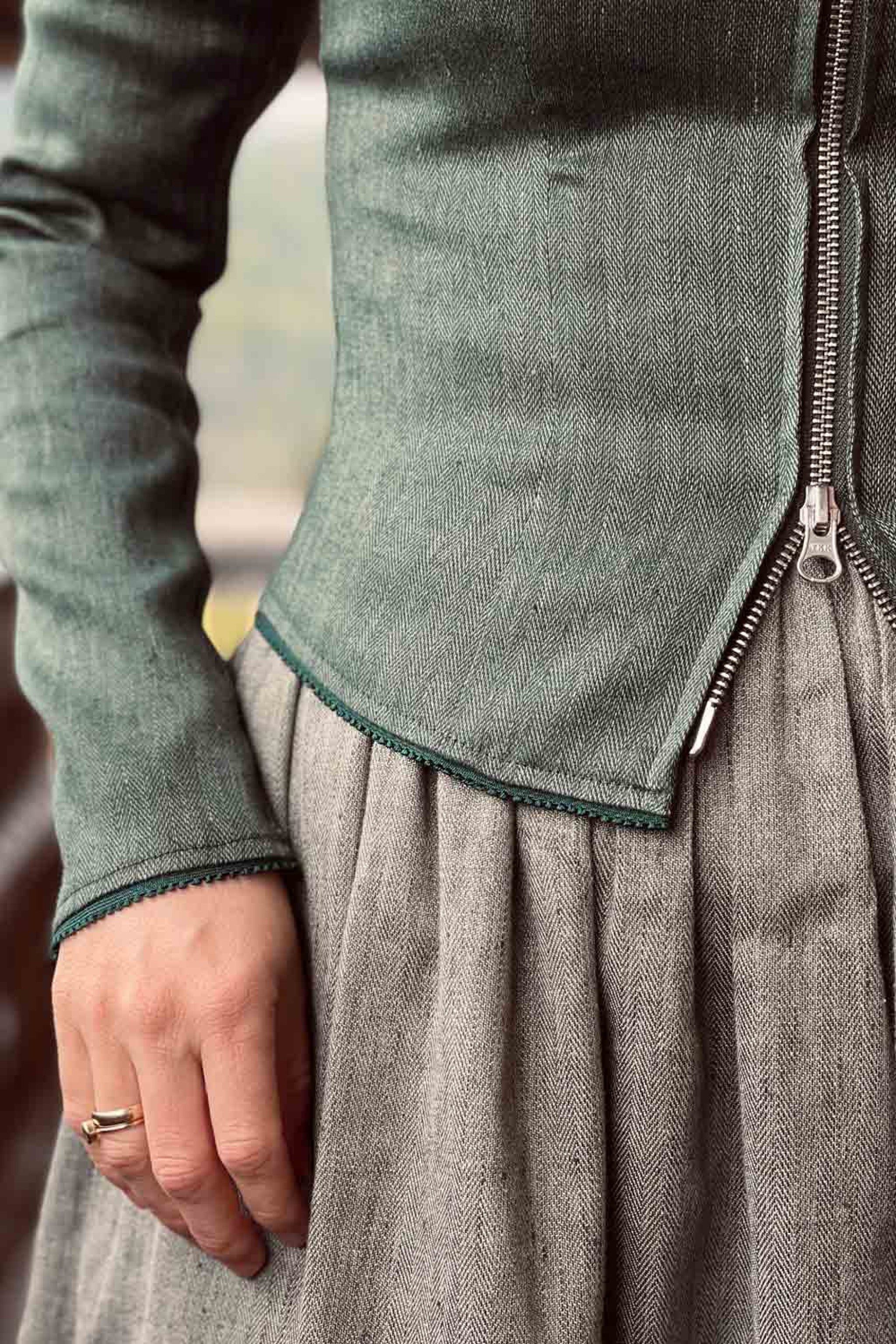 Wiesner Gwand | Jacke LENA Fischgrat