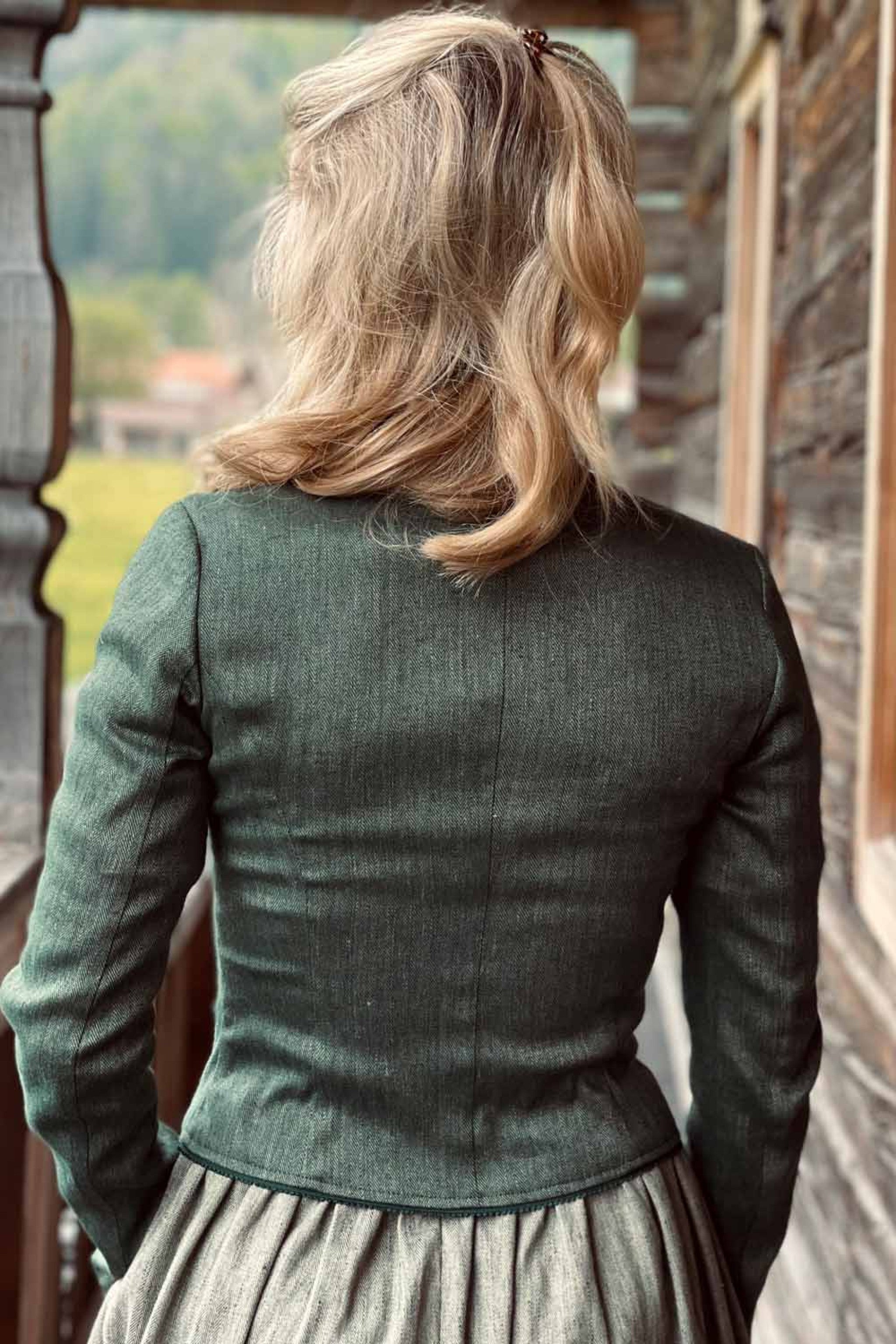 Wiesner Gwand | Jacke LENA Fischgrat