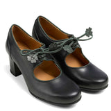Pumps SASSI mit Ristschnürung
