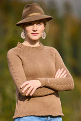 Pulli EMMA mit Zopfkragen