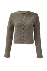 Damen Strickjacke ohne Rückenfalte