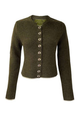 Damen Strickjacke ohne Rückenfalte