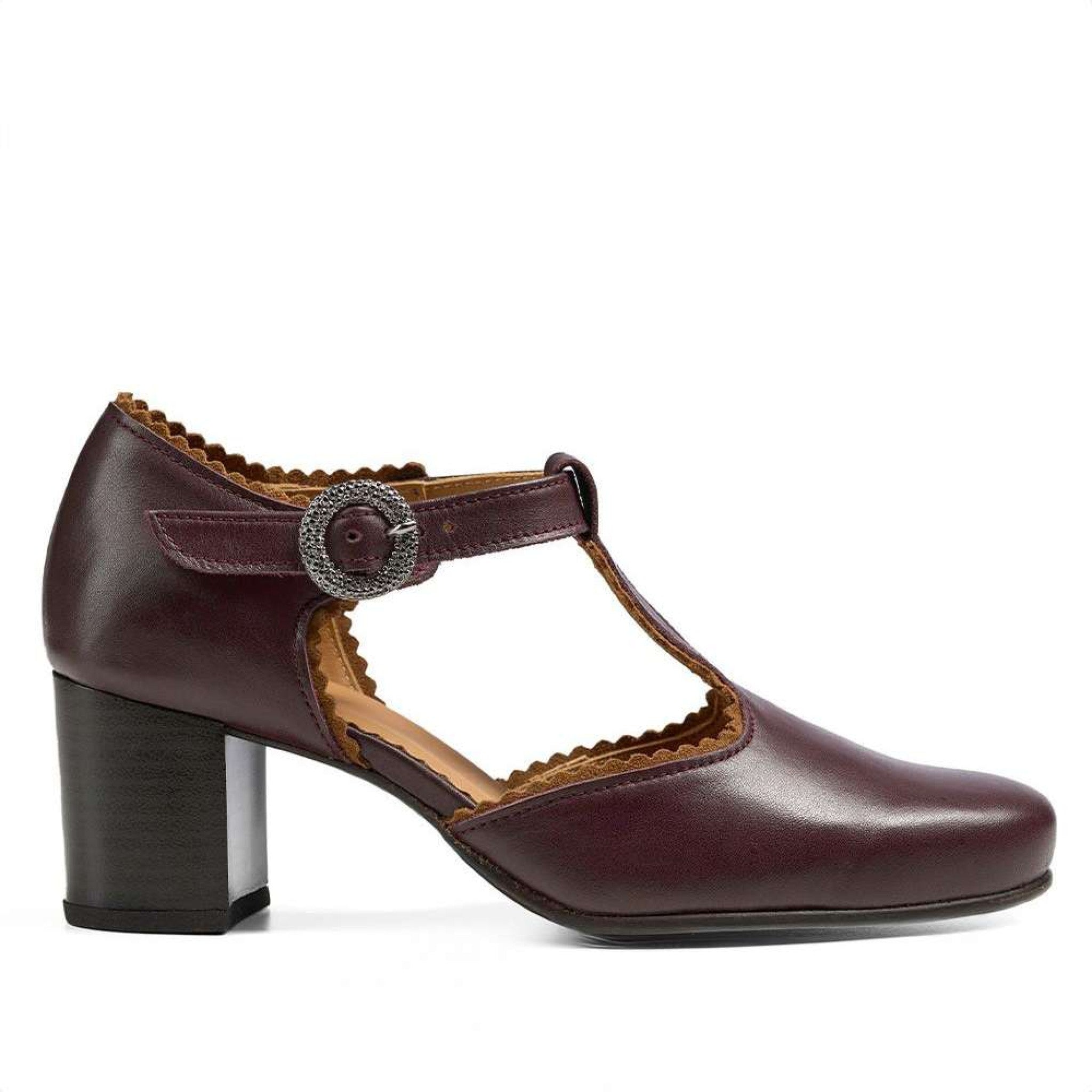 Pumps THERES mit offenem T-Bar-Design