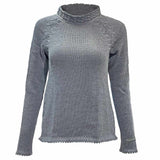 Strickpullover FILA mit Zopfkragen