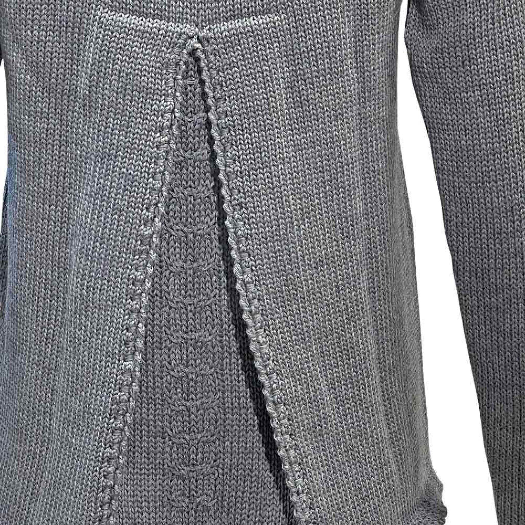 Strickpullover FILA mit Zopfkragen