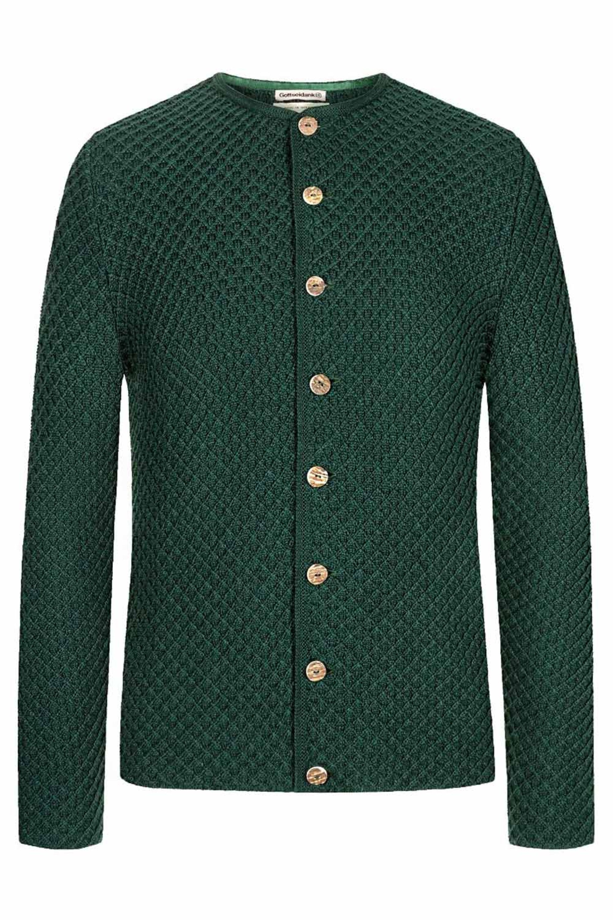 Strickjacke XAVER UNI Rautenmuster