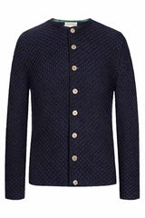 Strickjacke XAVER UNI Rautenmuster