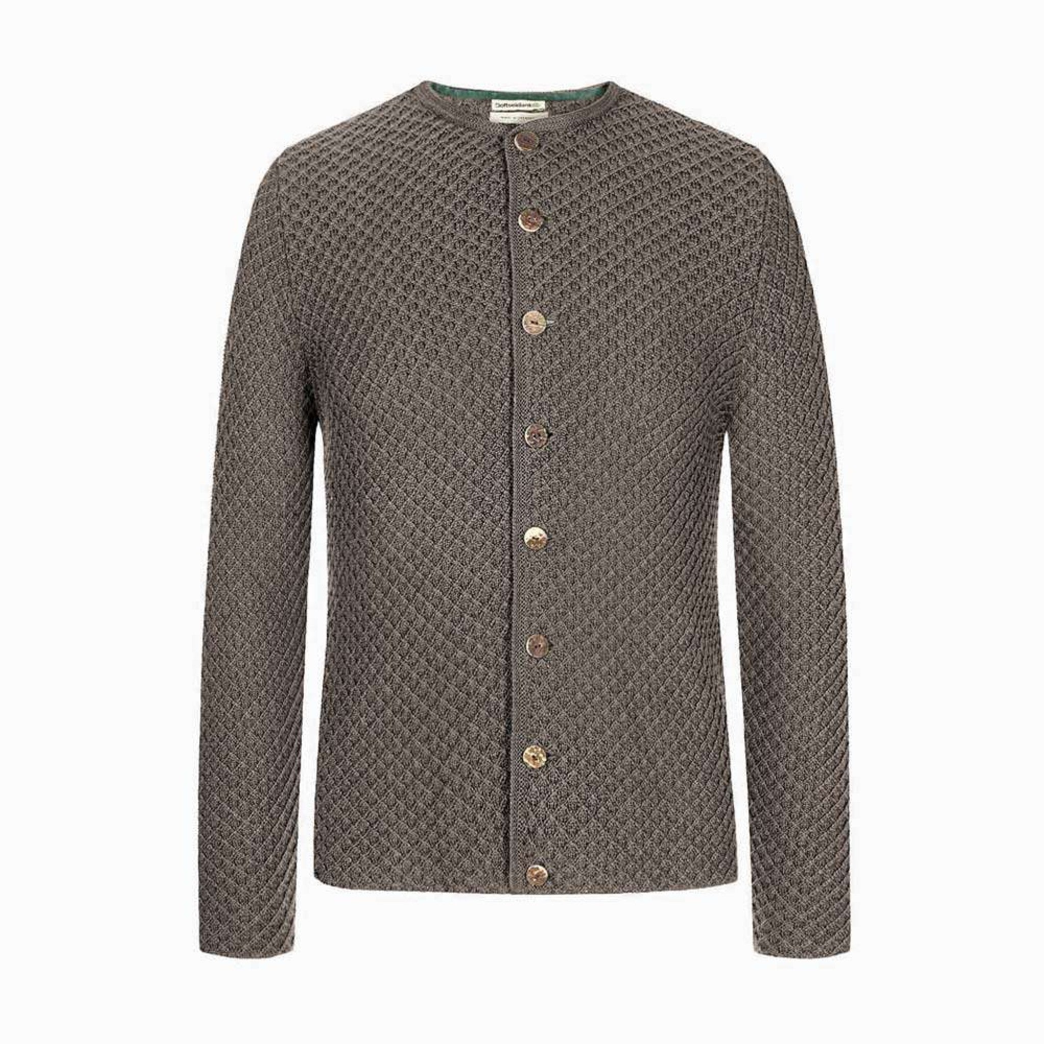 Strickjacke XAVER UNI Rautenmuster