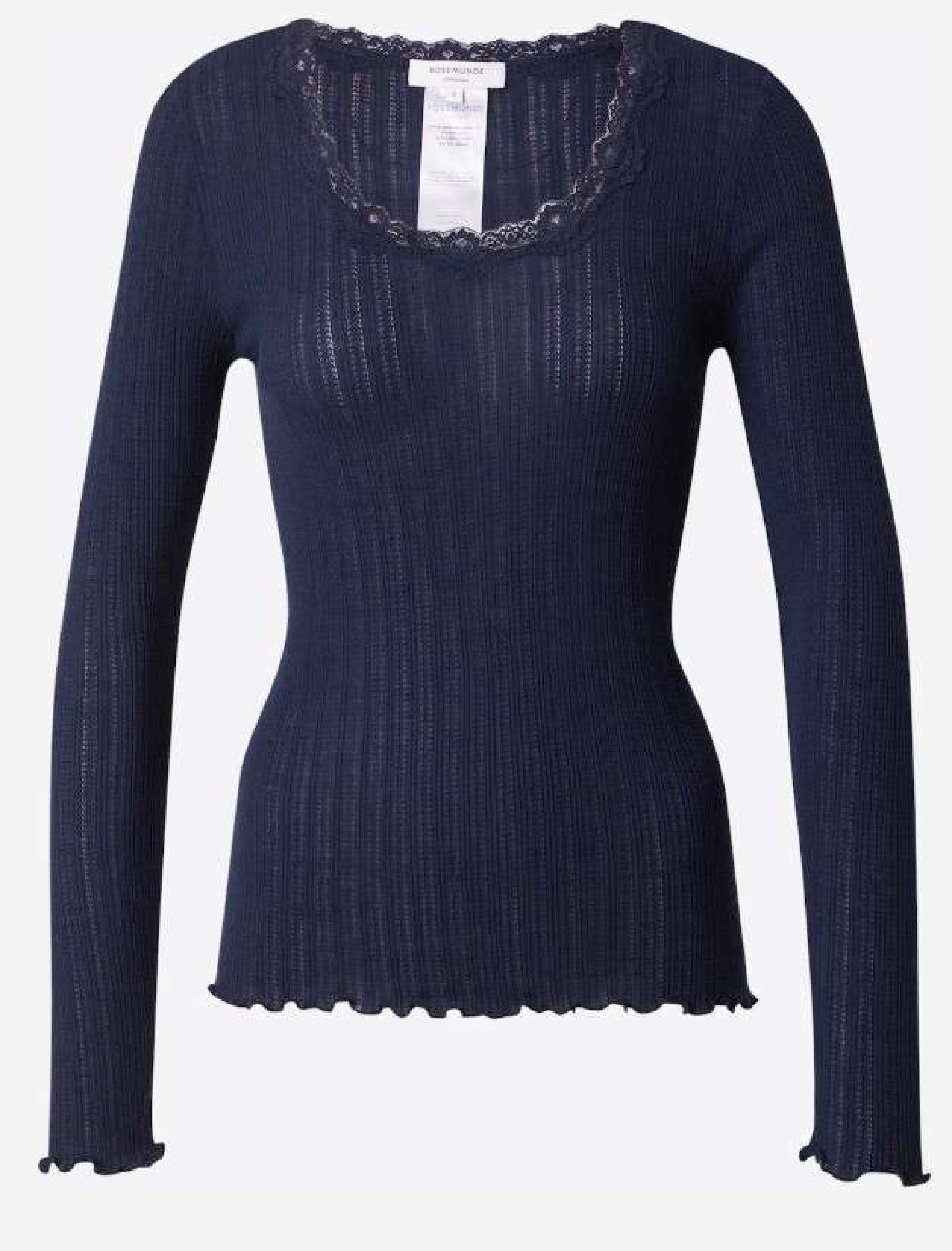 Langarmshirt BOBBIE mit O-Ausschnitt
