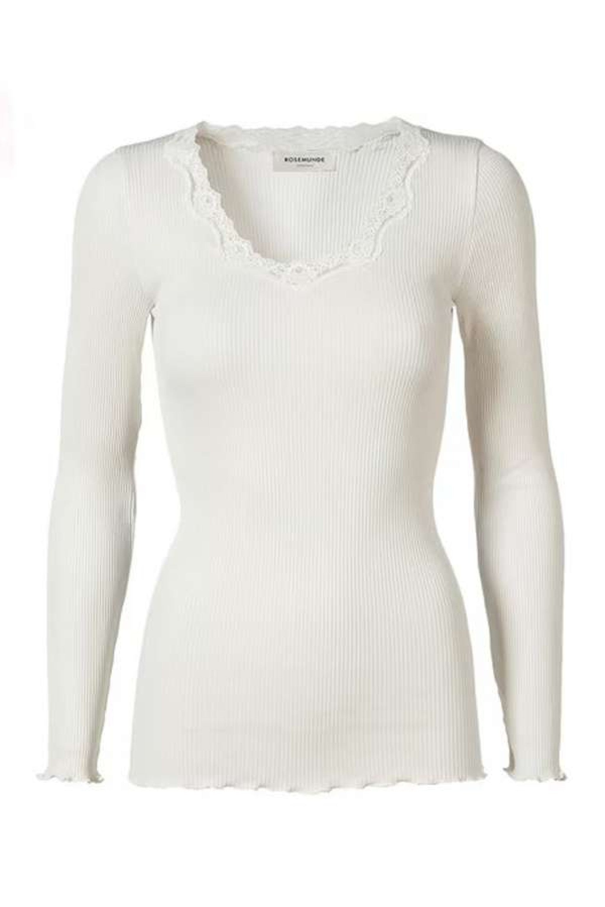 Langarmshirt BOBBIE mit O-Ausschnitt