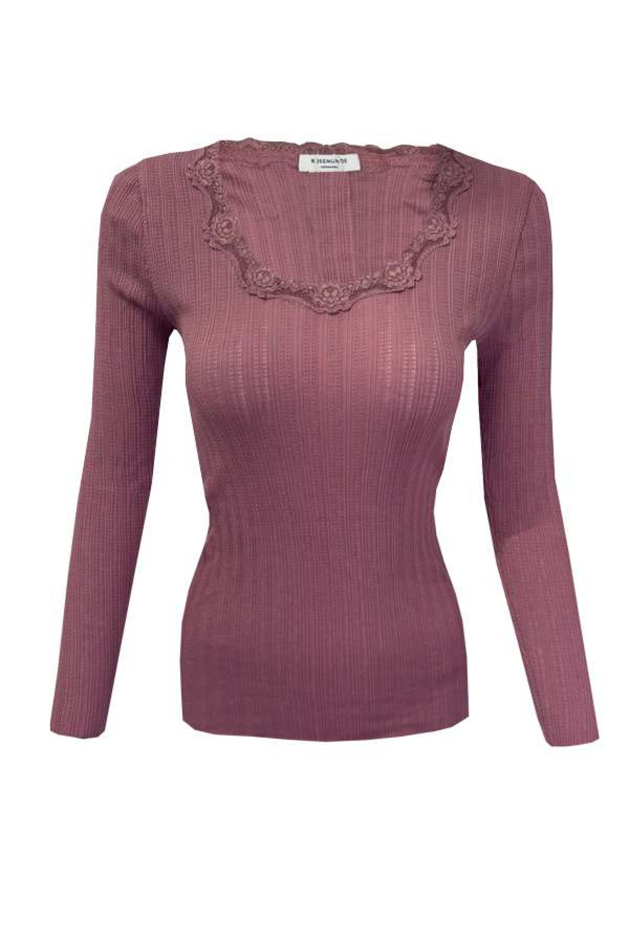 Langarmshirt BOBBIE mit O-Ausschnitt