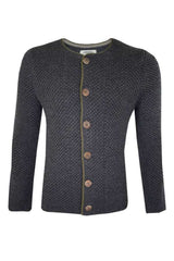 He-Strickjacke JONAS mit Kreuzmuster