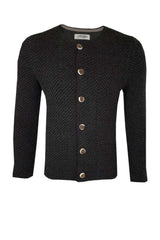 He-Strickjacke JONAS mit Kreuzmuster