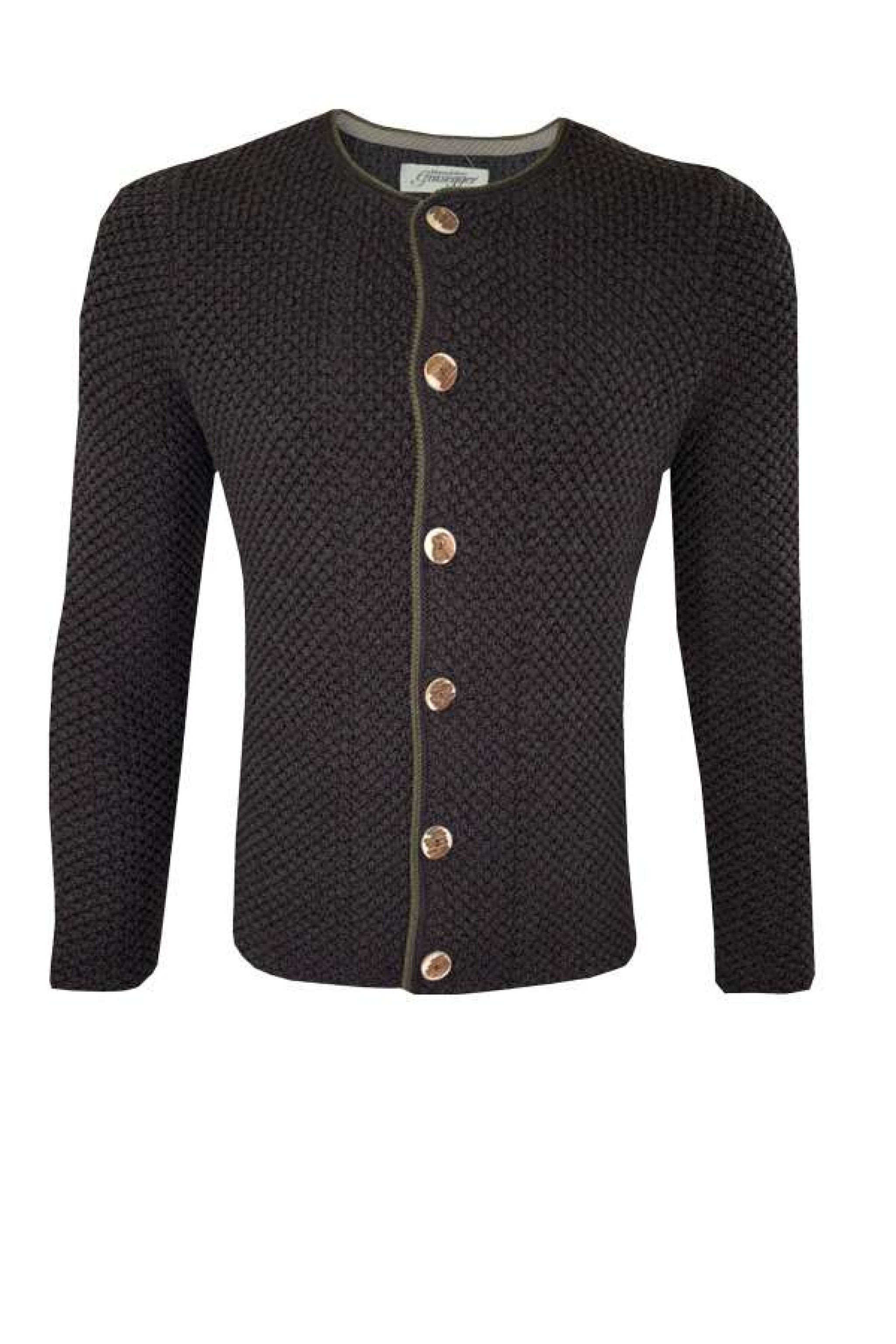 He-Strickjacke JONAS mit Kreuzmuster