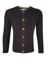 He-Strickjacke JONAS mit Kreuzmuster