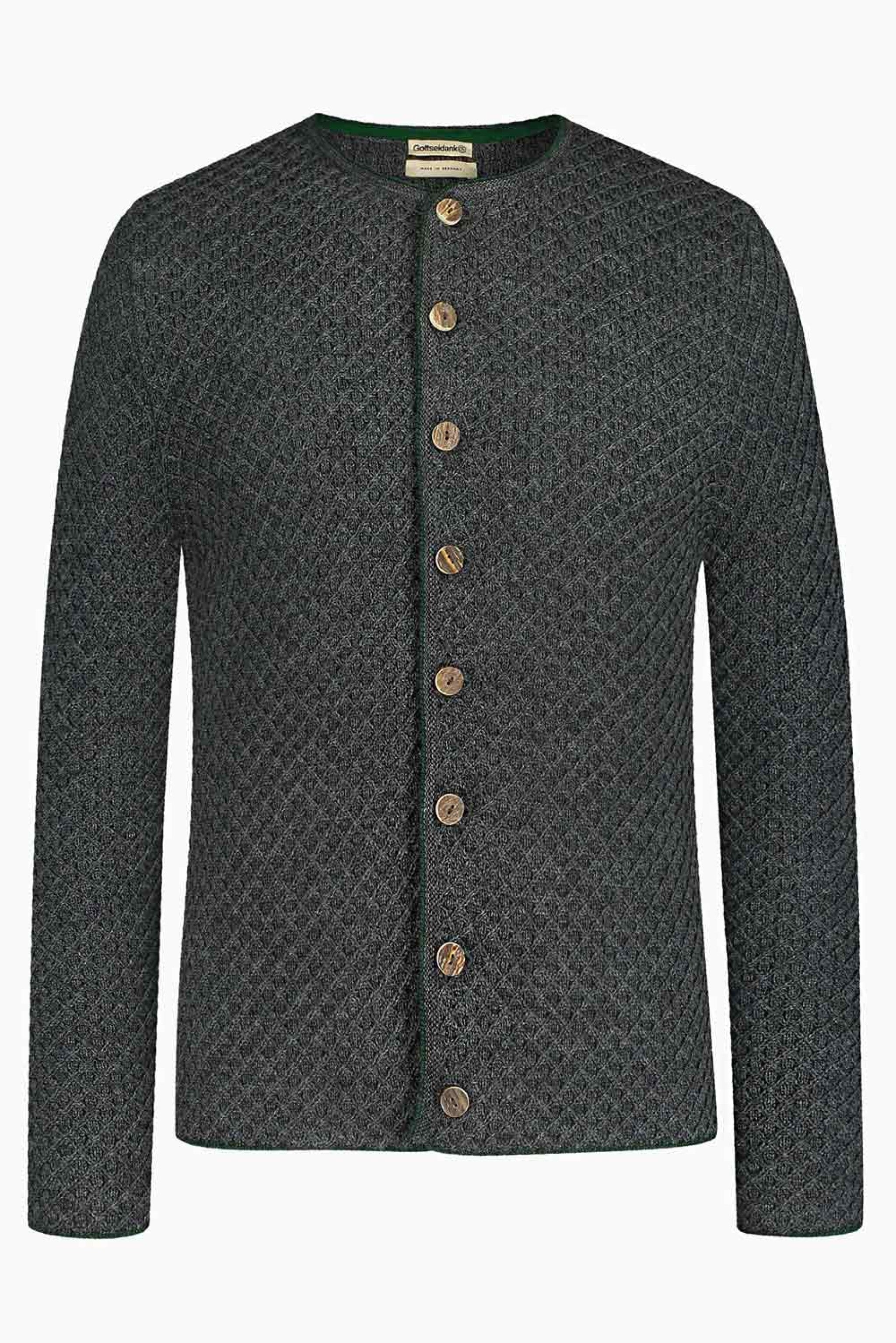 Strickjacke XAVER Rautenmuster
