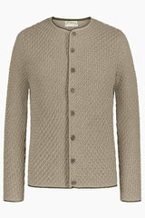 Strickjacke XAVER Rautenmuster