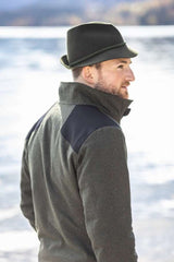 Wiesner Gwand | Loden-Jacke HIAS mit Wattierung schwarzoliv