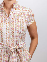 Kleid ANNA-MARIA Blumenstreifen