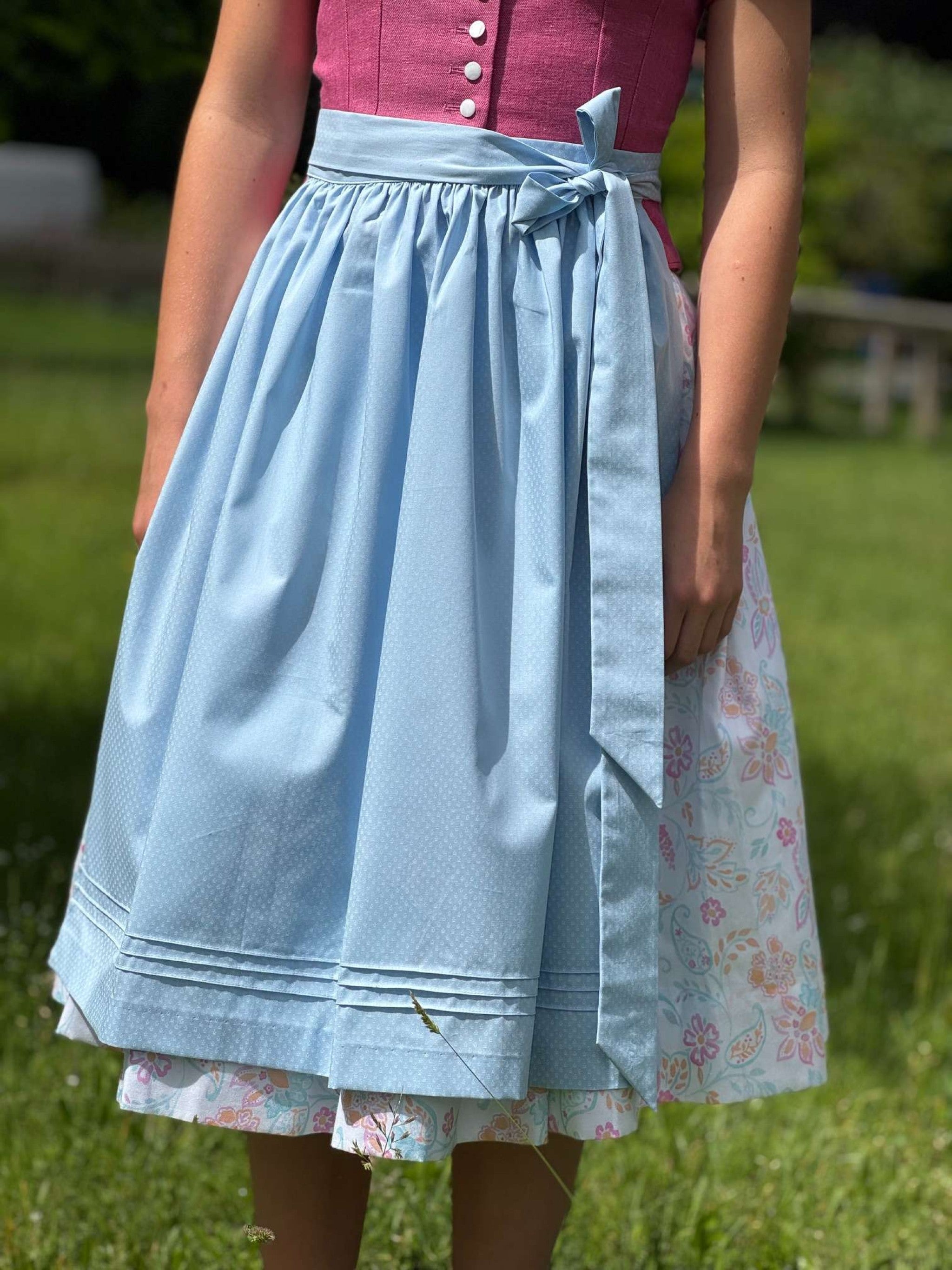 Kinder Dirndlschürze TUPFENBLÜTE