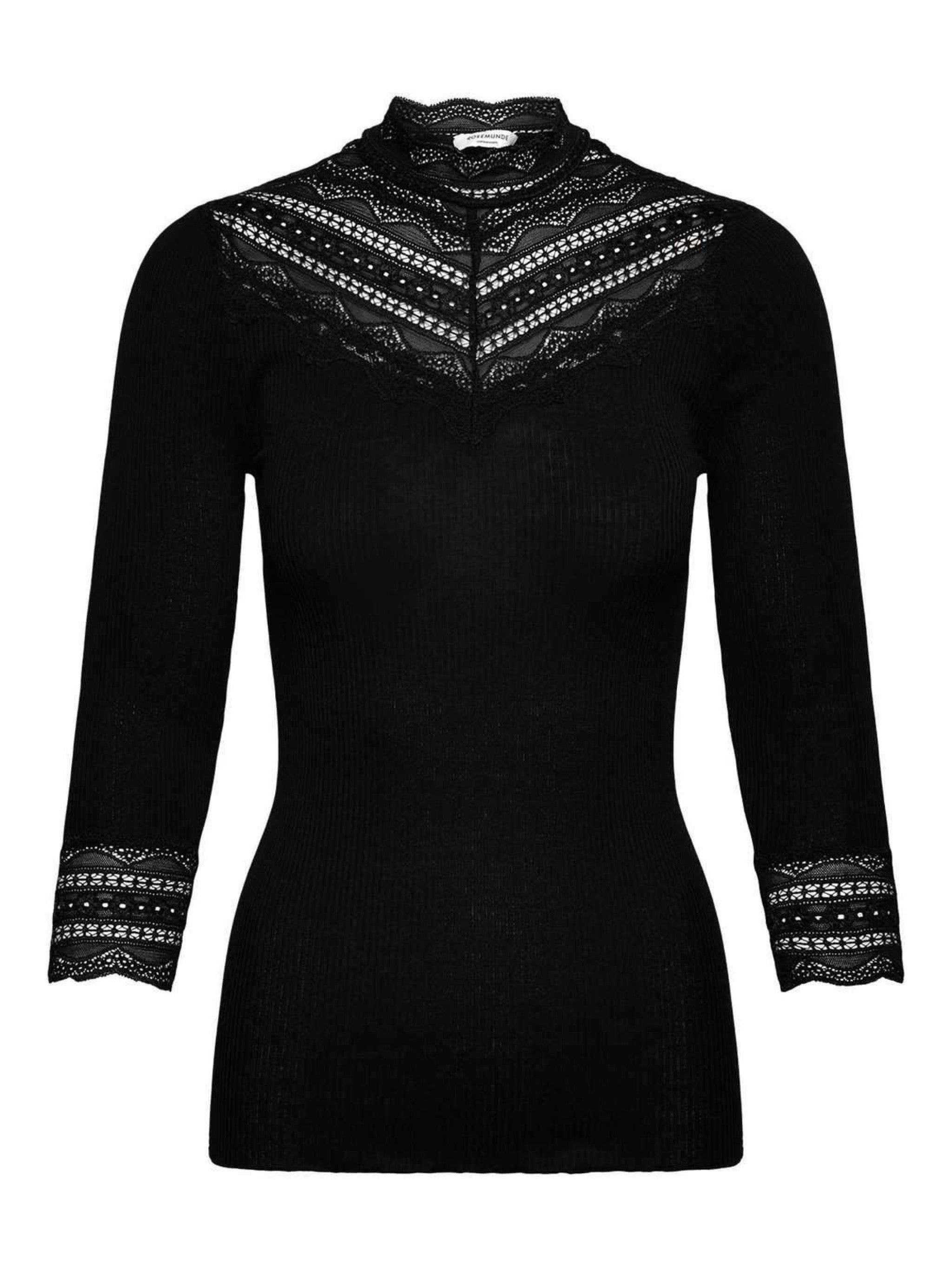 Spitenshirt BENITA mit 3/4-Arm
