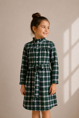 Kinderkleid ANNA-MARIA-LA - 905/schwarz-rot-grün