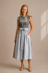 Dirndl ROTHSEE (Länge 80cm) inkl. Sch - 23/weinrot