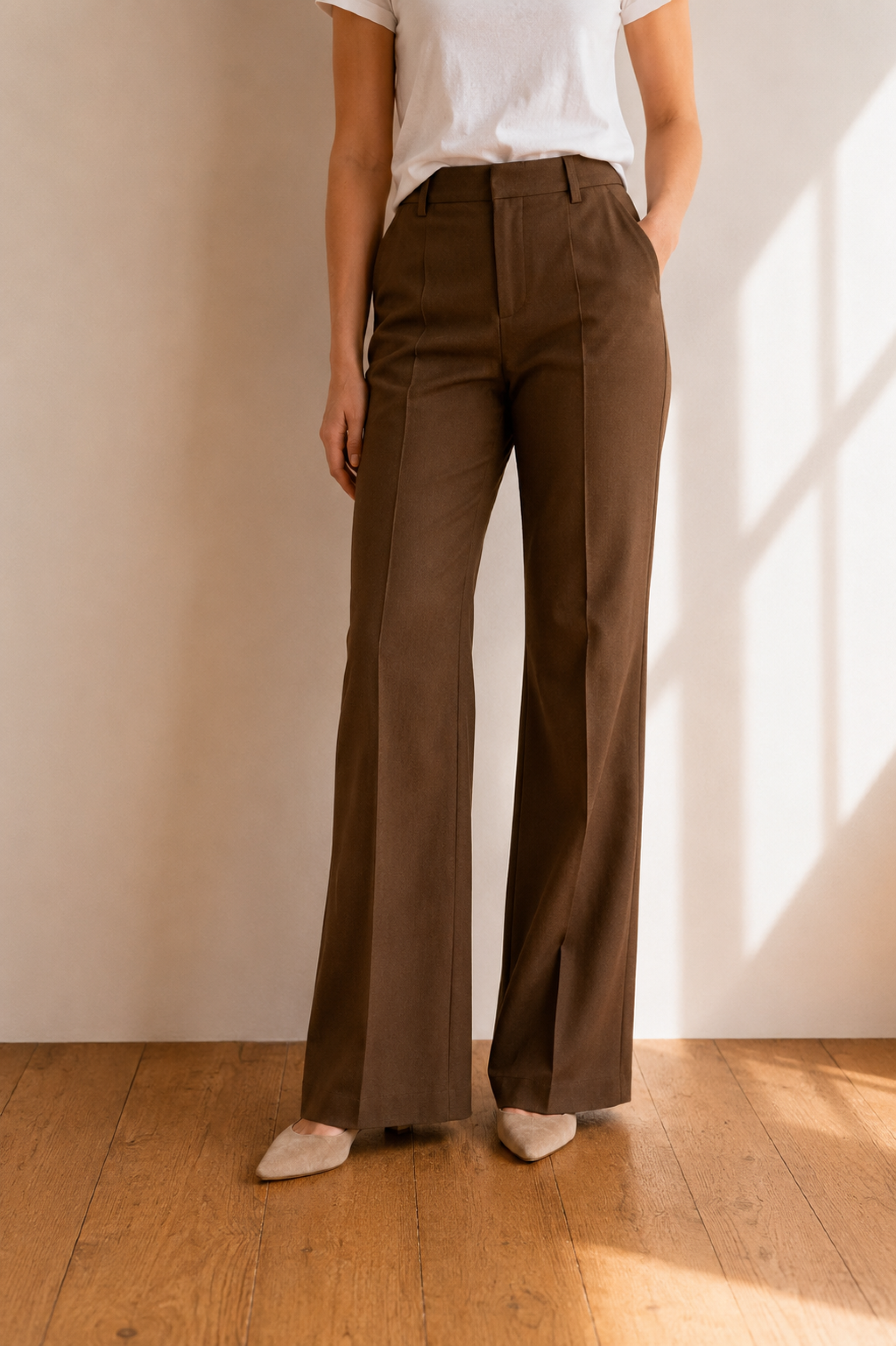 Stoffhose GERTRUDE mit Bügelfalte