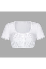 Dirndlbluse MAGDA Stretch - 04/weiß