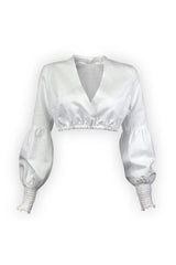 Dirndlbluse GIOLEA - 101/weiß/weiß
