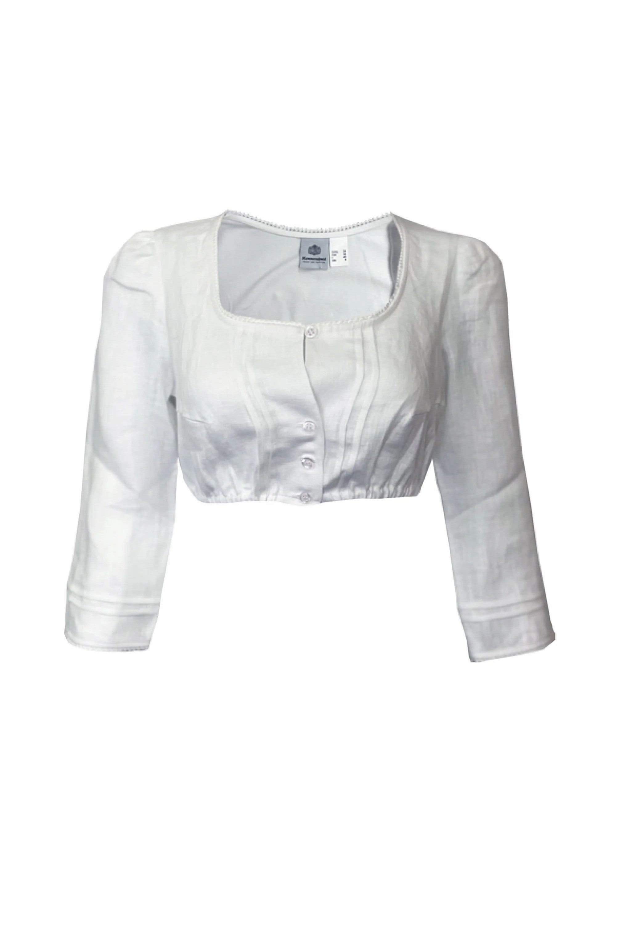 Dirndlbluse CHRISTA (3/4-Arm) - 00/weiß
