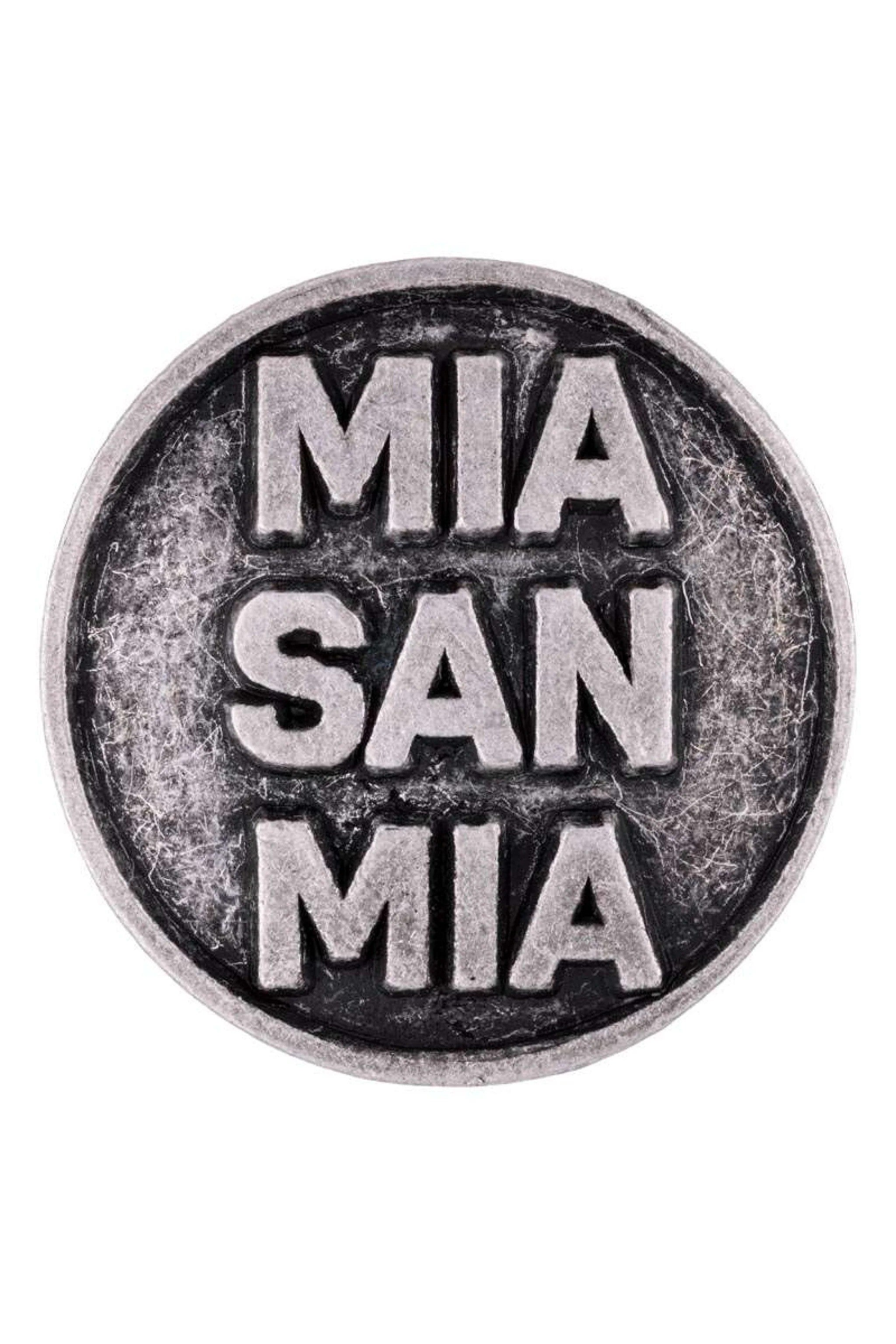 Anstecker  "FCB MIA SAN MIA"