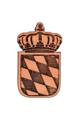 Pin "Bayernwappen verziert" HOLZ