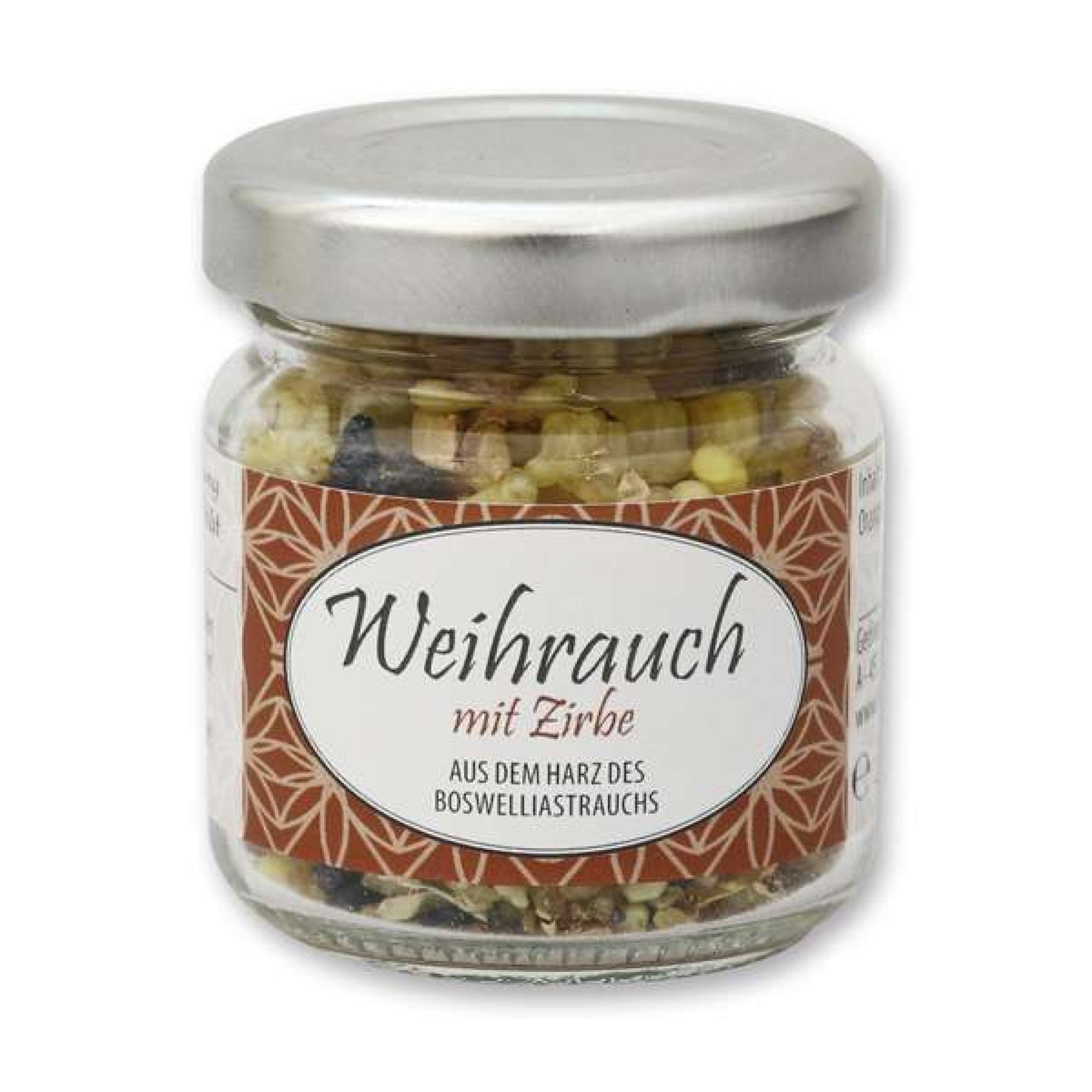Weihrauchmischung ZIRBE im Glas