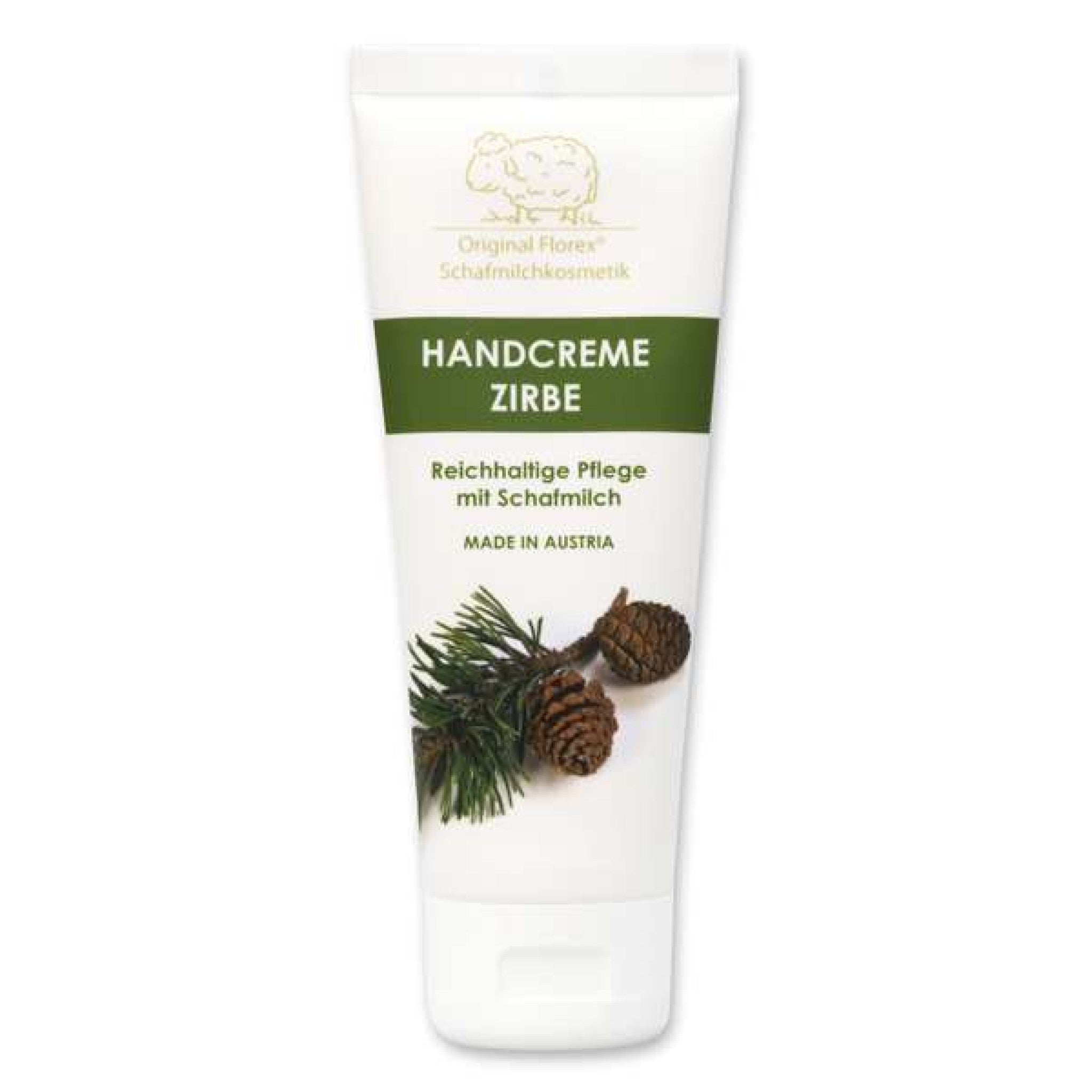 Handcreme ZIRBE mit Schafmilch