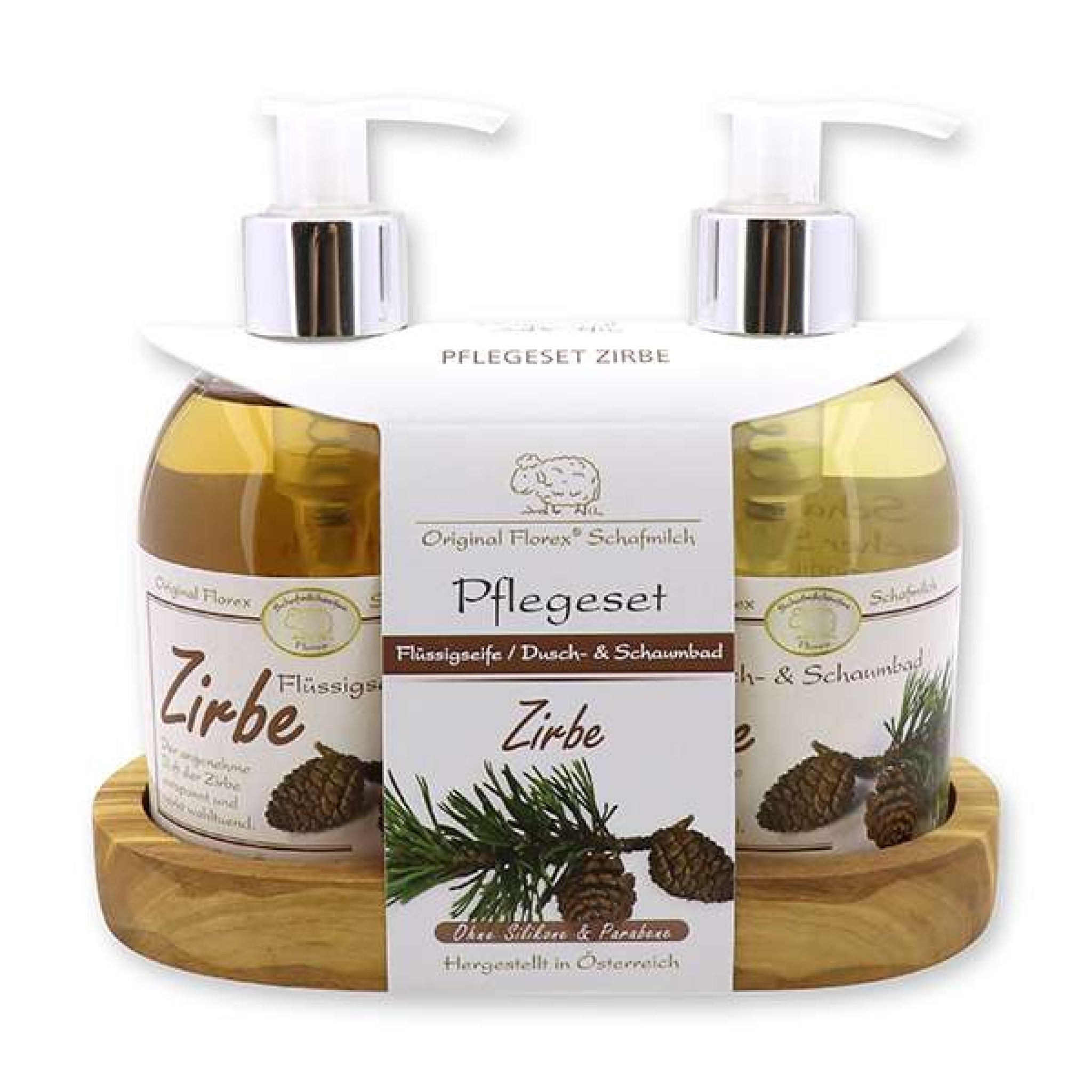 Pflegeset ZIRBE Dusch-&Schaumbad,Flüs