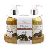 Pflegeset ZIRBE Dusch-&Schaumbad,Flüs