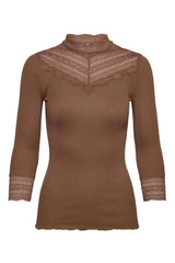 Spitenshirt BENITA mit 3/4-Arm