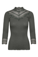 Spitenshirt BENITA mit 3/4-Arm
