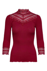 Spitenshirt BENITA mit 3/4-Arm