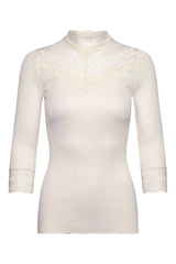 Spitenshirt BENITA mit 3/4-Arm
