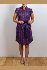 Kleid ANNA-MARIA Blumenstreifen