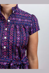 Kleid ANNA-MARIA Blumenstreifen