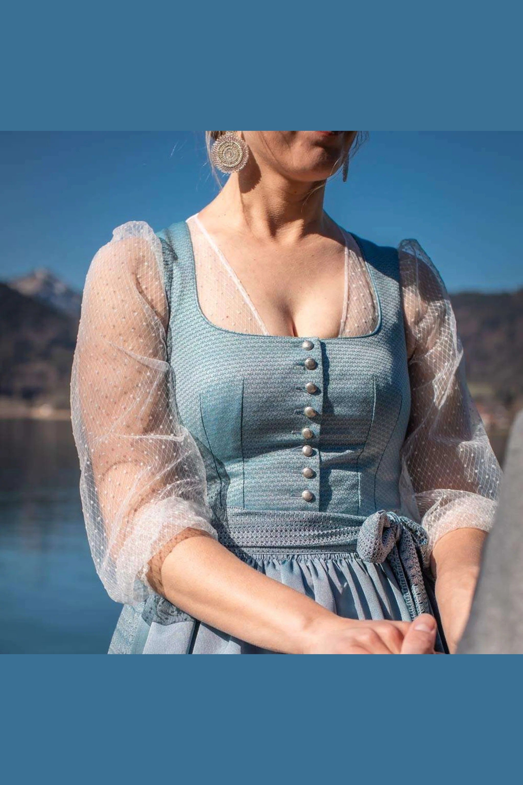 Handgmacht | Spenzer BELLA gemustert