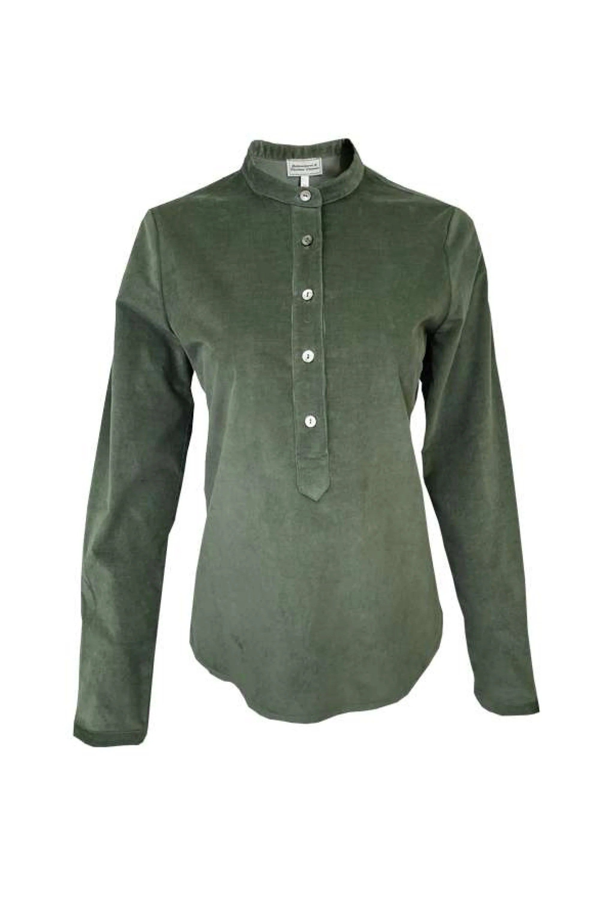 Pfoadbluse auf Feincord